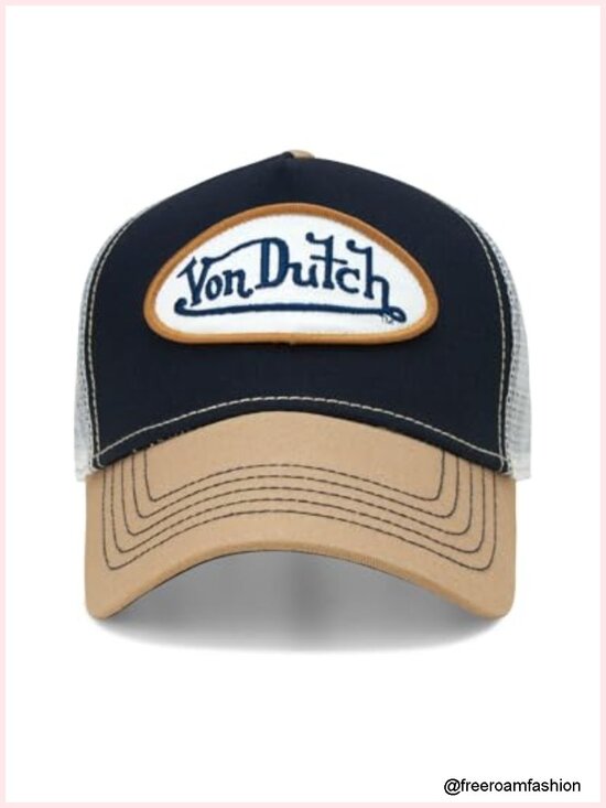 Trucker Hat - Curved Bill Mesh Back Retro Snapback Baseball Cap Unisex main image 5
